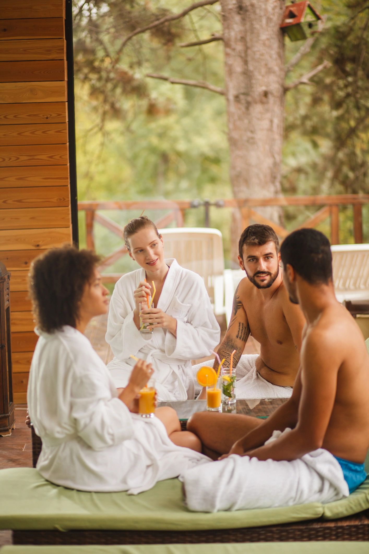 Guest experience team member at resort